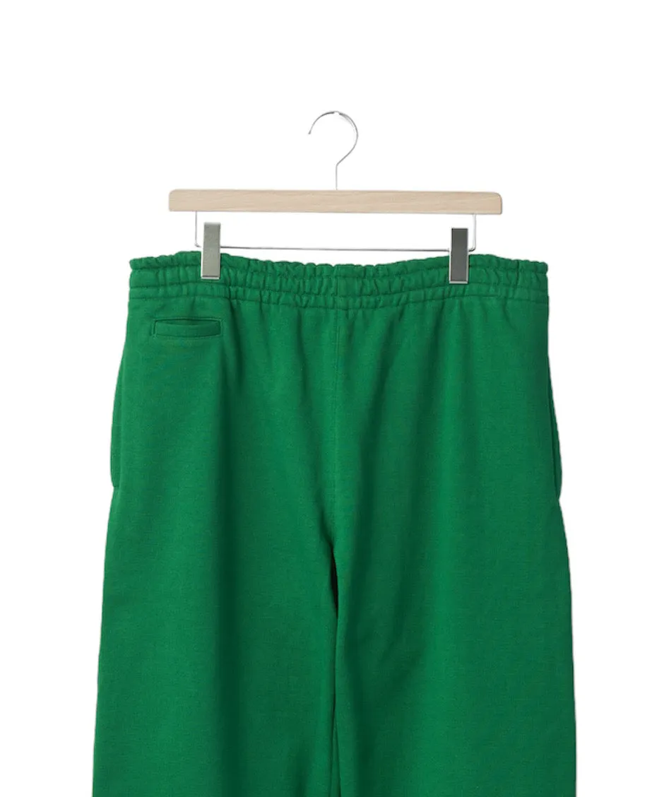 UNITWISTED YARN SWEAT PANTS "GREEN"