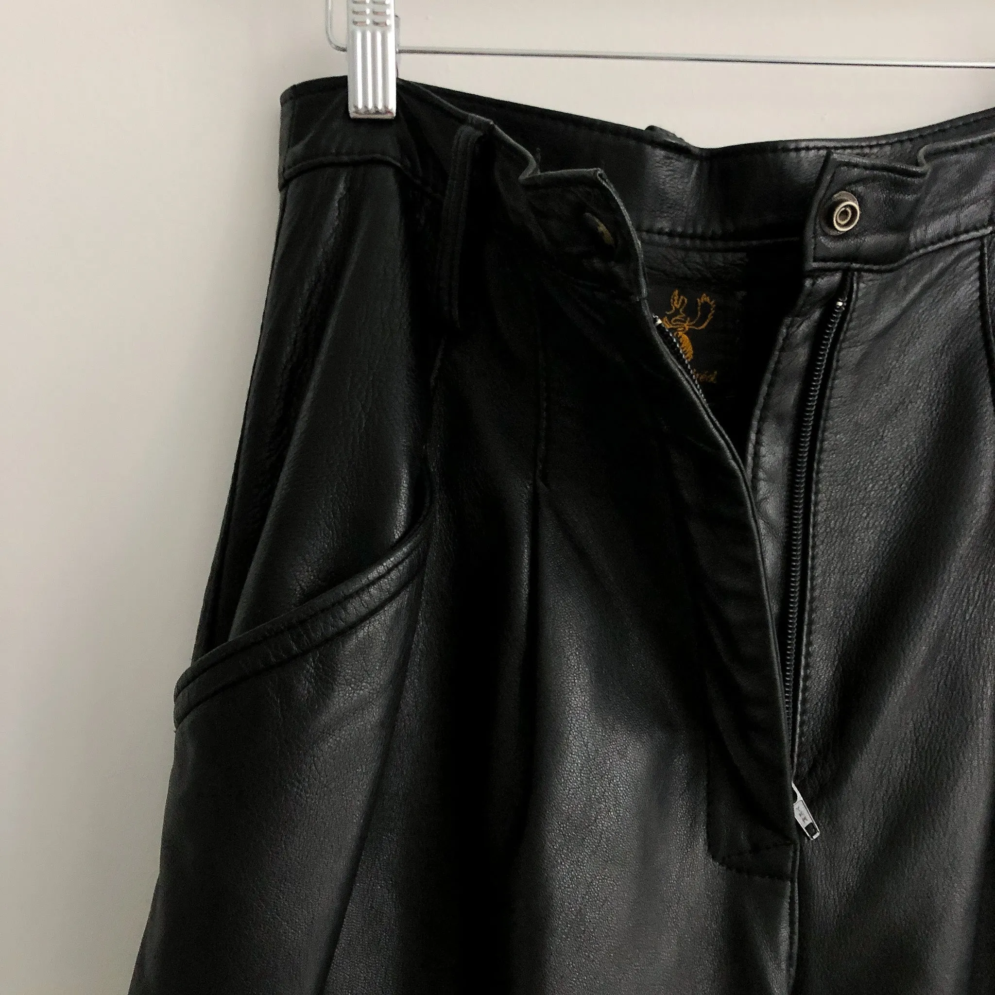 Vintage Montreal Leather Pants