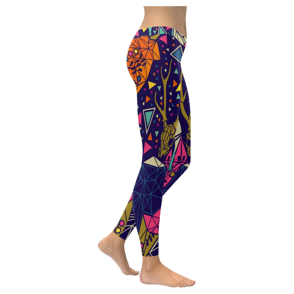 Yoga Pants Women's Low Rise Leggings (Invisible Stitch)