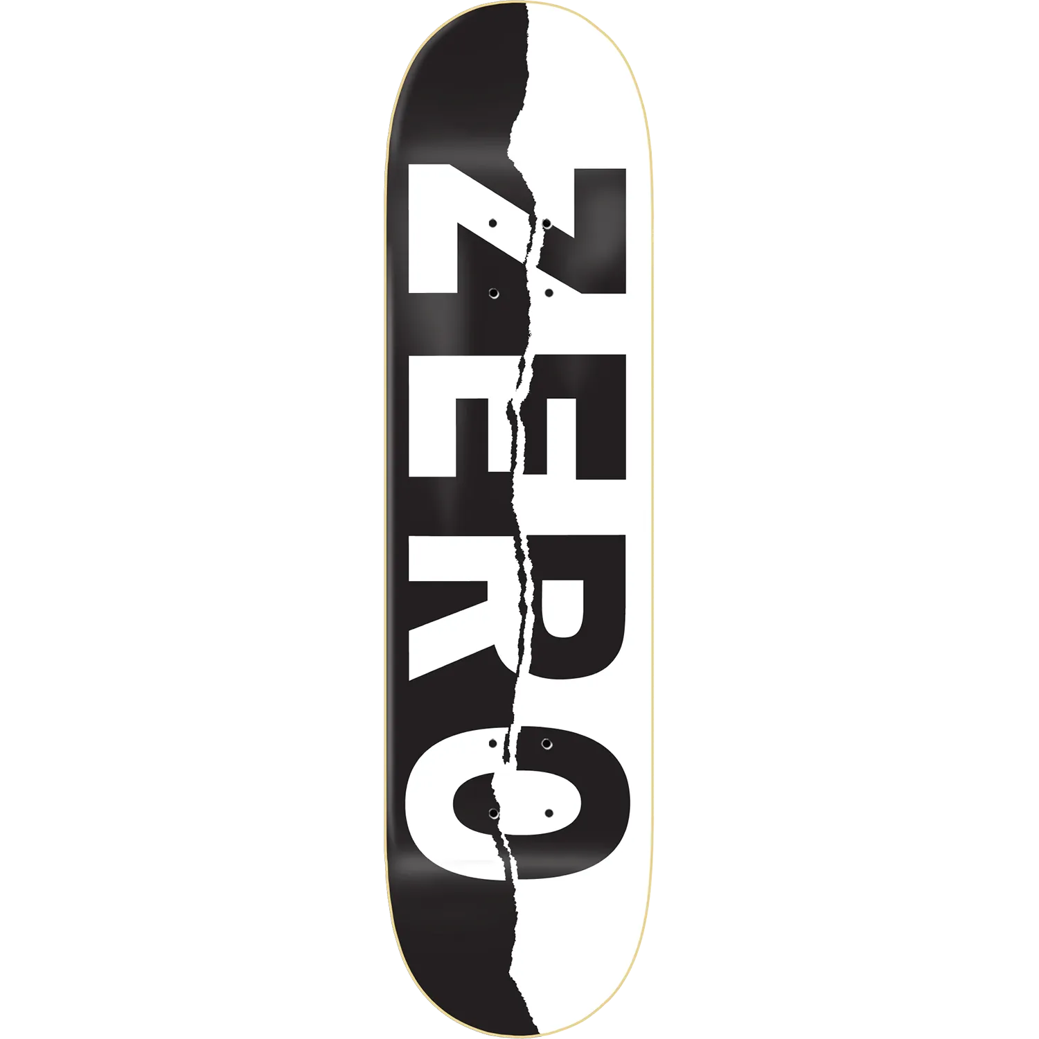 Zero Logo Ripped Army Skateboard Deck - 8.25"