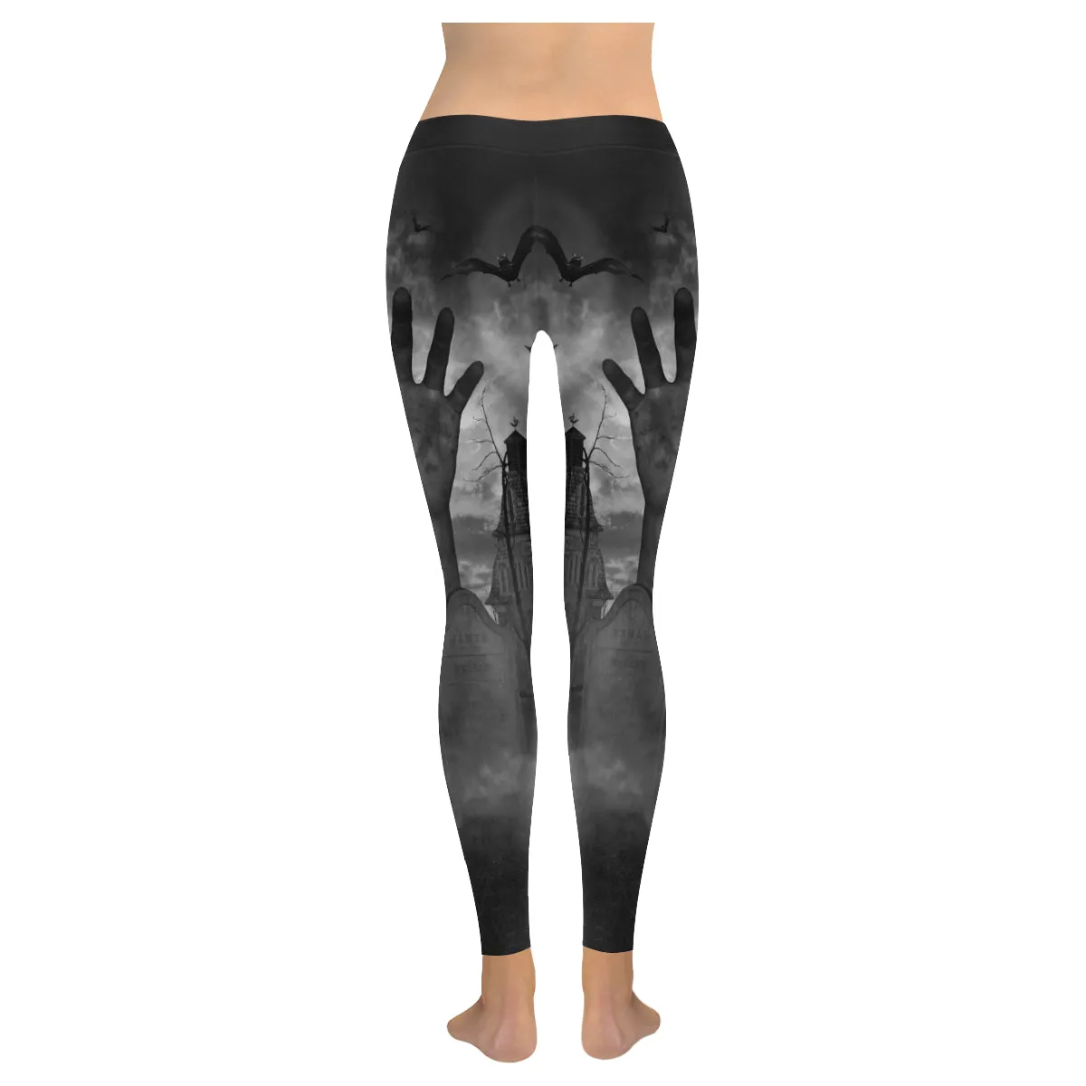 zombie Women's Low Rise Leggings (Invisible Stitch)