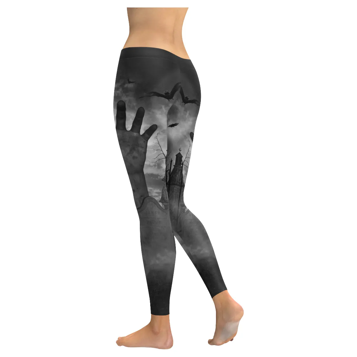 zombie Women's Low Rise Leggings (Invisible Stitch)