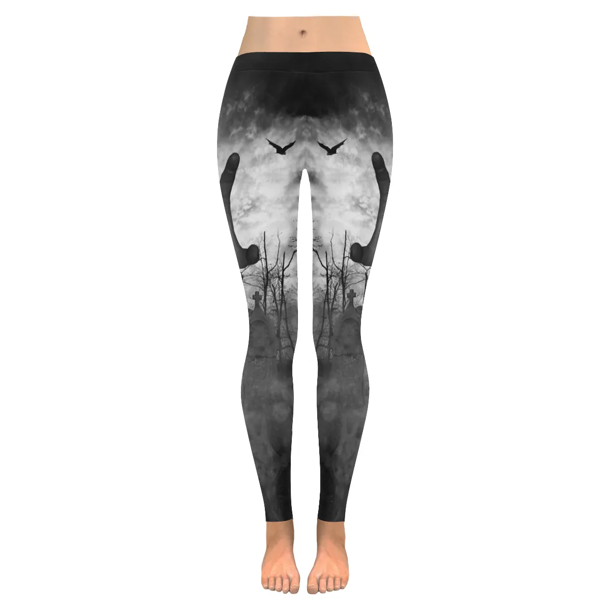 zombie Women's Low Rise Leggings (Invisible Stitch)